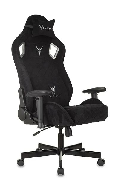 Кресло игровое Knight Outrider LTD черный Light-20 с подголов. крестов. металл - Вид 1
