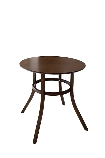 Венский стол Сатурн круглый, светлый орех - Вид 10