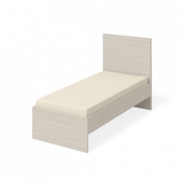 Кровать ПК-АГТ-КВ94Х207И/БМ-В1-30 дуб альпийский - Вид 1