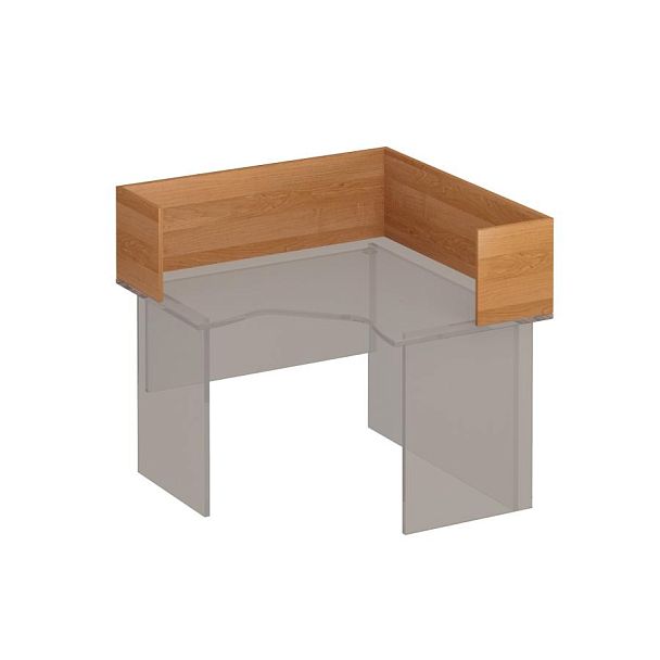 Настольная перегородка-угол Формула ФР 422 ольха европейская - Вид 1