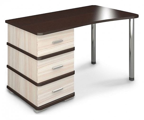 Стол письменный Домино СД-35 Венге/Карамель правый - Вид 1