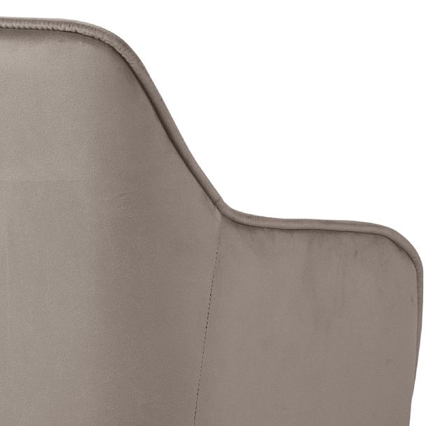 Комплект барных поворотных кресел Мони К, Confetti smoke/черный, 2 шт. - Вид 10