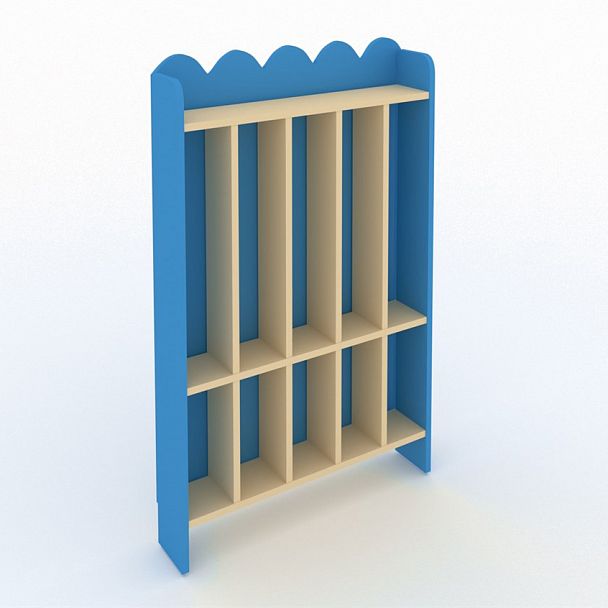 Вешалка для полотенец напольная синий - Вид 1