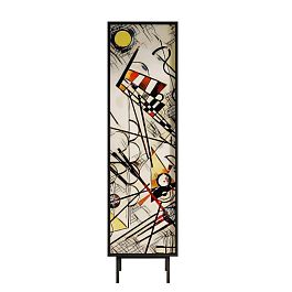 Шкаф c одной дверкой Emerson by Kandinsky арт EM101/Print_01 - Фото предпросмотра
