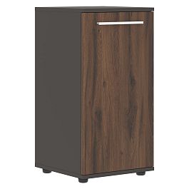 Шкаф малый узкий ELCS 42.1 Дуб Денвер тёмный/Белый/Мокко 426х430х832 EDIS - Фото предпросмотра