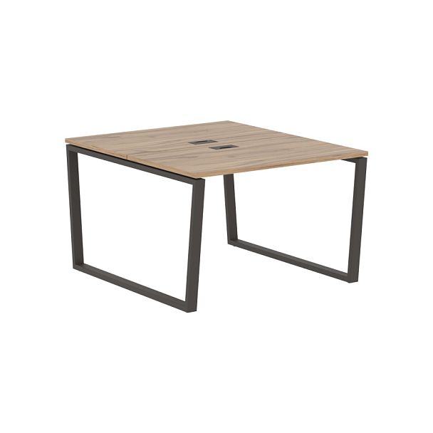 Стол 2-х местный EVWST 1113 Дуб Денвер светлый/Мокко 1160х1346х750 EDIS - Вид 1