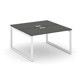 Стайл Проджект Рабочая станция 2-х сторон. SN-5O.DRS-001 Антрацит/Металл Белый 980*1232*750 - Фото предпросмотра