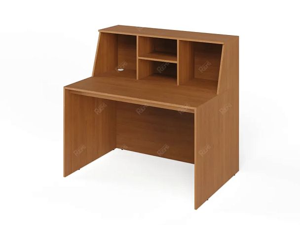 ЛАЙТ / LIGHT RLG068-10x7 Блок ресепшн с полкой 100x70x125 Вишня - Вид 2