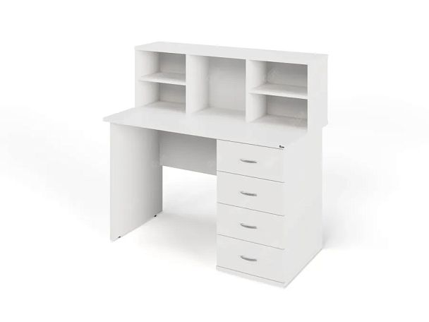 ЛАЙТ / LIGHT RLG063 Настольная полка 120x28x39 Белый - Вид 3