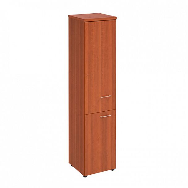 Шкаф для документов узкий закрытый "Патриот" ПТ ОМ 792 орех миланский - Вид 1