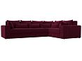 /catalog/kategorii/divany/uglovye-divany/uglovoy-divan-mayami-long-pravyy-polnostyu-mikrovelvet-bordovyy-podushki-mikrovelvet-bor-bor-bor/ - фотография