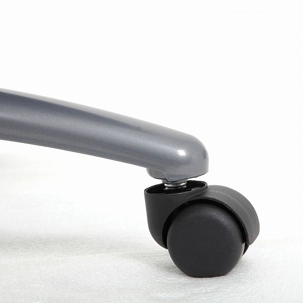 Кресло офисное BRABIX PREMIUM "Strong HD-009", НАГРУЗКА до 200 кг, экокожа черная, ткань серая, 531945 - Вид 14