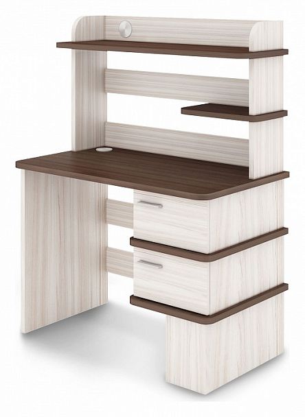 Стол компьютерный Домино СД-15 Карамель/Шамони - Вид 1