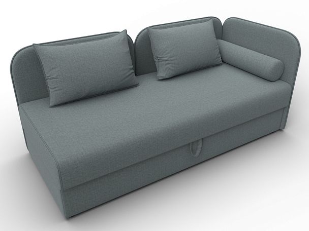 Тахта Лига-094 НПБ Рогожка серый - Вид 6