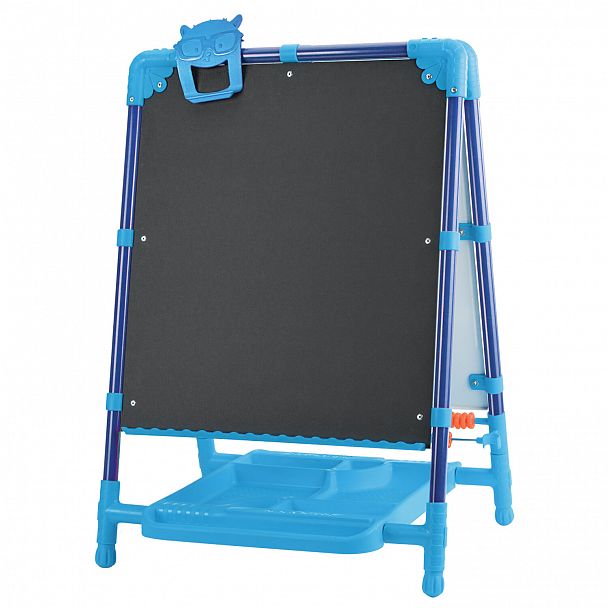 Мольберт растущий для мела/магнитно-маркерный, 53х46 см, BRAUBERG "NIKA KIDS", синий, 238049 - Вид 11