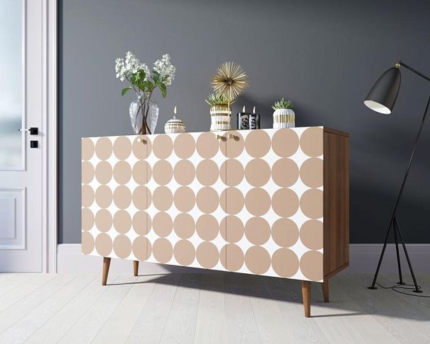 Комод Berber три дверки 17 принт арт BB01/Print_17 - Вид 3