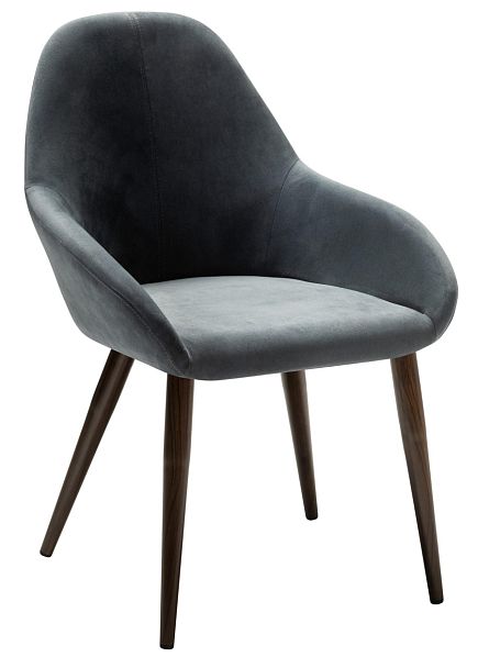 Кресло Kent Diag grey/т.орех - Вид 1