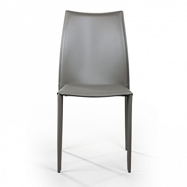 Стул Rolf, кожа тауп, стопируемый - Вид 3