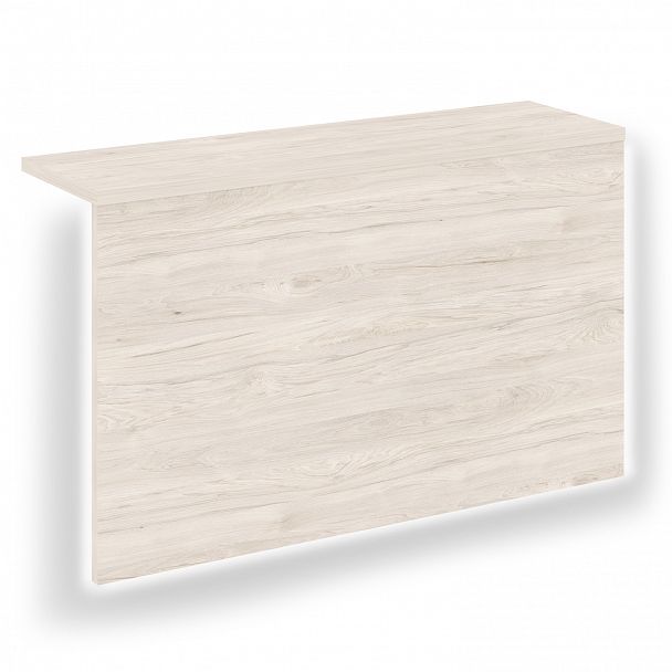 Накладка с подсветкой прямая высокая "Onix" О.R-NP.V-158.1.S денвер светлый - Вид 1