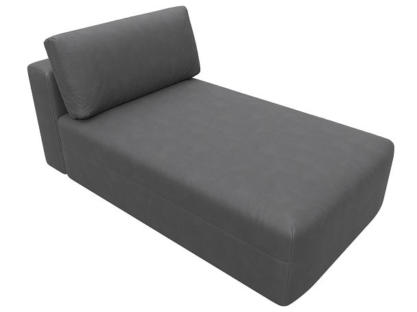 Модуль канапе Лига-060 НПБ Искусственная замша серый - Вид 6