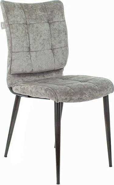 Стул для дома Бюрократ CH-K10 серый Light 19 металл черный на ножках (CH-K10_1/LT19) - Вид 1