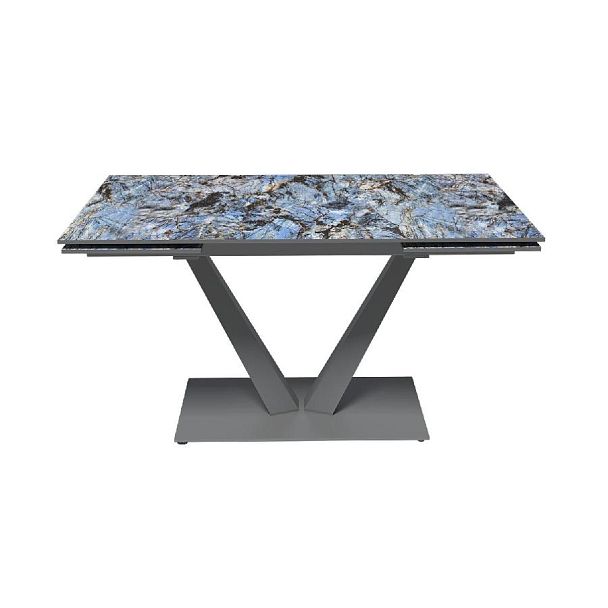 Стол раскладной Malibu (140+40+40), керамика глянцевая Lemurian Blue - Вид 2