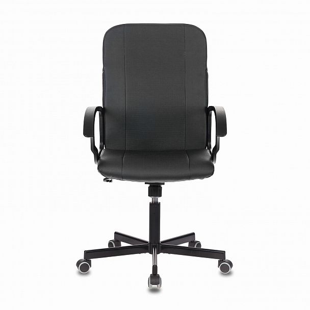 Кресло офисное BRABIX "Simple EX-521", компактная упаковка, экокожа, черное, 532103 - Вид 4