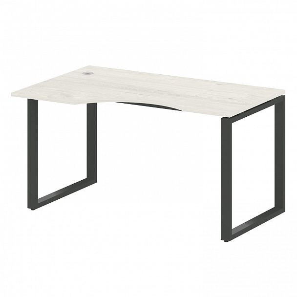Стол "Metal System" БО.СА-2 дуб наварра/антрацит - Вид 2