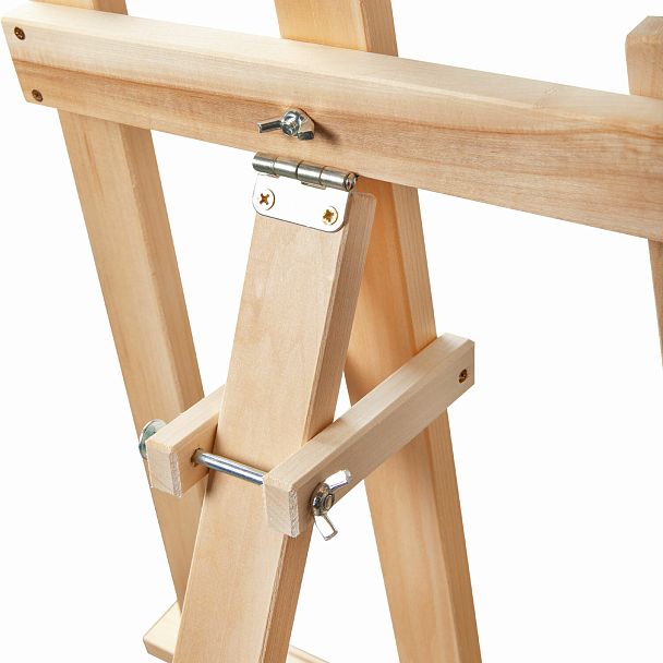 Мольберт напольный из липы "Лира", 67х162х48 см, высота холста до 100 см, BRAUBERG ART DEBUT, 192337 - Вид 10