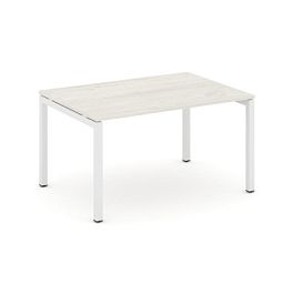 Стайл Проджект Стол переговорный SN-5P.SPRG-002.3 Дуб Наварра/Металл Белый 1180*980*750 - Фото предпросмотра