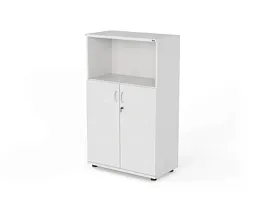 ЛАЙТ / LIGHT RLG034-70x35 Шкаф комбинированный 70x35x113 Белый - Фото предпросмотра