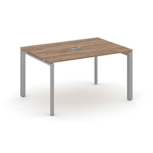 Style Project Next Стол переговорный SN-59P.SPRG-003 Дуб Табак/Металл Серый 1380*980*750 - Вид 1