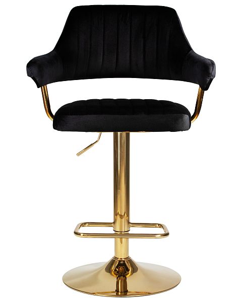 Стул барный "Кантри Голд" WX-2918 черный - Вид 2