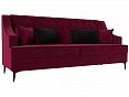 /catalog/kategorii/divany/pryamye-divany/pryamoy-divan-mark-bordovyy-chernyy-mikrovelvet/ - фотография