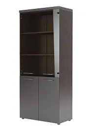 TORR THC 85.2 Шкаф комбинированный с топом Torr кабинет руководителя  венге магия - Фото предпросмотра