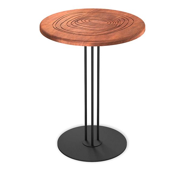 Столик журнальный Sheffilton SHT-CT44-3/H43 кариф/черный муар - Вид 2