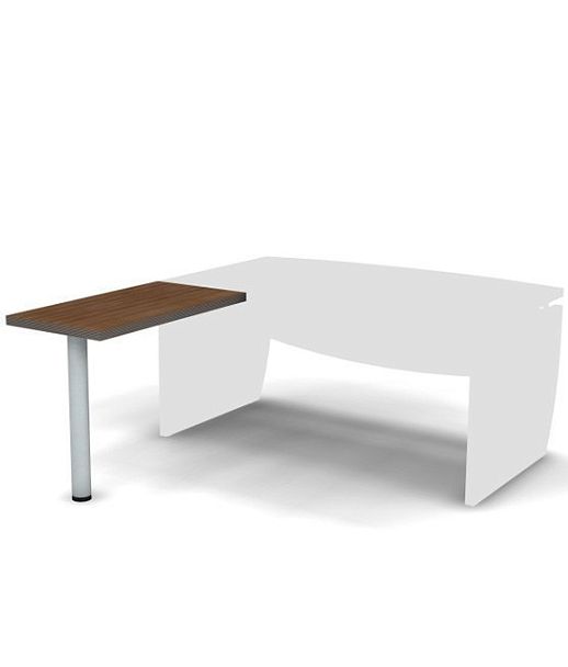 SMART/СМАРТ RSR003-95x50 Брифинг для столов (без опоры) 950x500x755 Дуб Катания - Вид 1