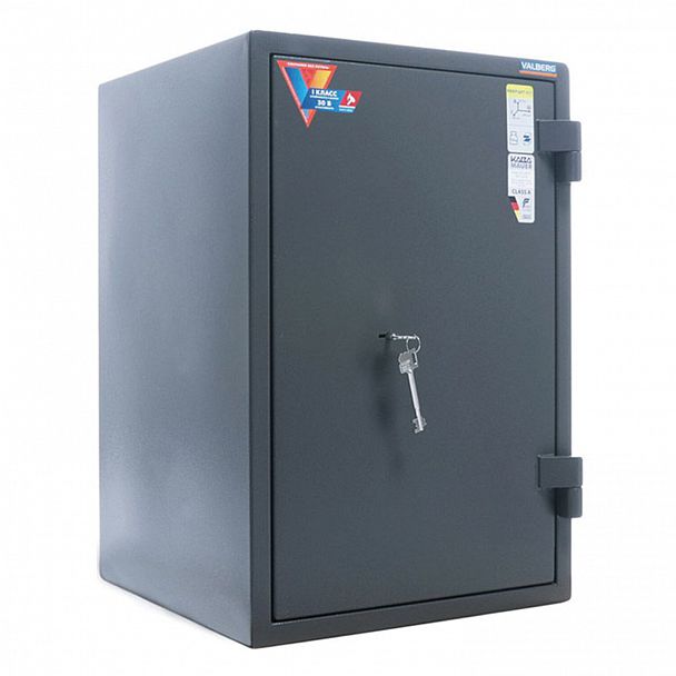 Сейф взломостойкий 1 класс VALBERG "Кварцит-65Т", 655х440х430 мм, 150 кг, ключевой замок, трейзер - Вид 5