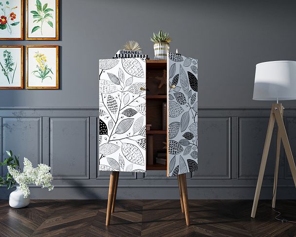 Комод на высоких ножках "Berber" 9 принт - Вид 5