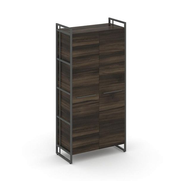 Rift Шкаф 4 ниши широкий RF.SS-41 Дуб Мали/Металл Антрацит 798*396*1648 - Вид 1