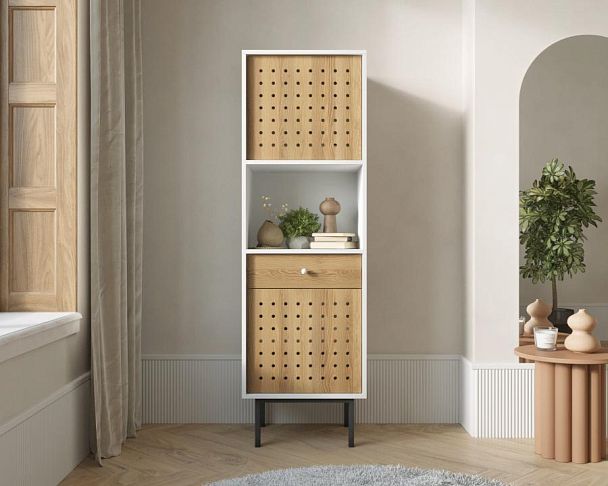 Стеллаж с ящиком и дверкой KOTO арт KT24 - Вид 4