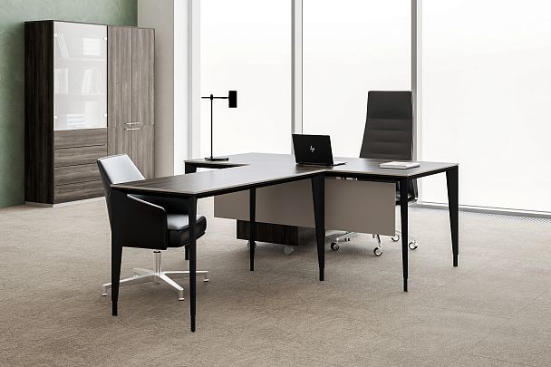 Шкаф средний Atlas, обвязка GS, фасады YN / 824х450х1200 - Вид 23