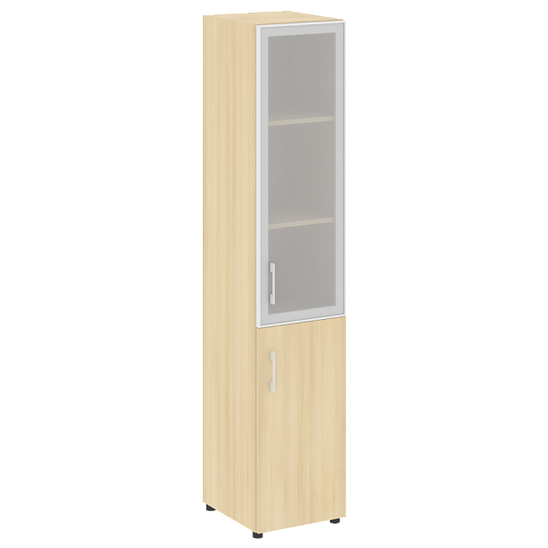 Yalta Шкаф узкий LT.SU-1.2 R (R) Акация 400*450*1987 - Вид 1