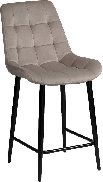 Комплект полубарных поворотных стульев Эйден, Confetti smoke/черный, 2 шт. - Вид 4