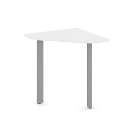 Style Project Next Угловой элемент стола SN-59.USP-011 Белый/Металл Серый 700*700*750 - Фото предпросмотра