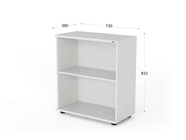 UNITY РШ-12 БЕЛЫЙ Стеллаж открытый Прямой 730x380x832 - Вид 6