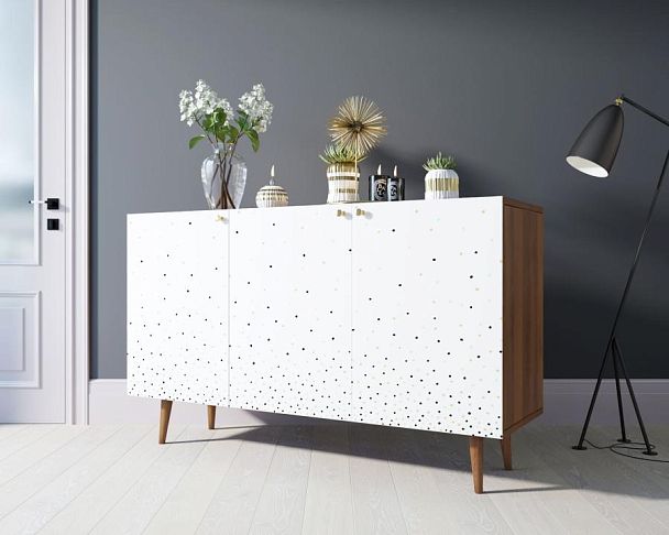 Комод Berber три дверки 15 принт арт BB01/Print_15 - Вид 3