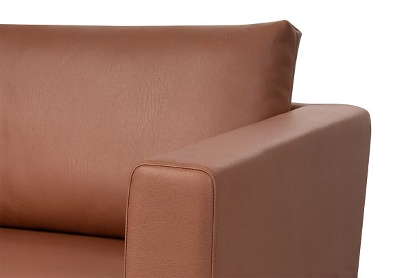 Трехместный диван Kruz 190x78x83 чёрный - Вид 5