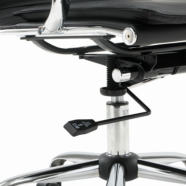 Кресло офисное BRABIX "Cube EX-523", экокожа, хром, черное, 531946 - Вид 13