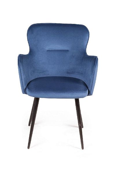 Стул с подлокотниками King, бархат синий 29 - Вид 2